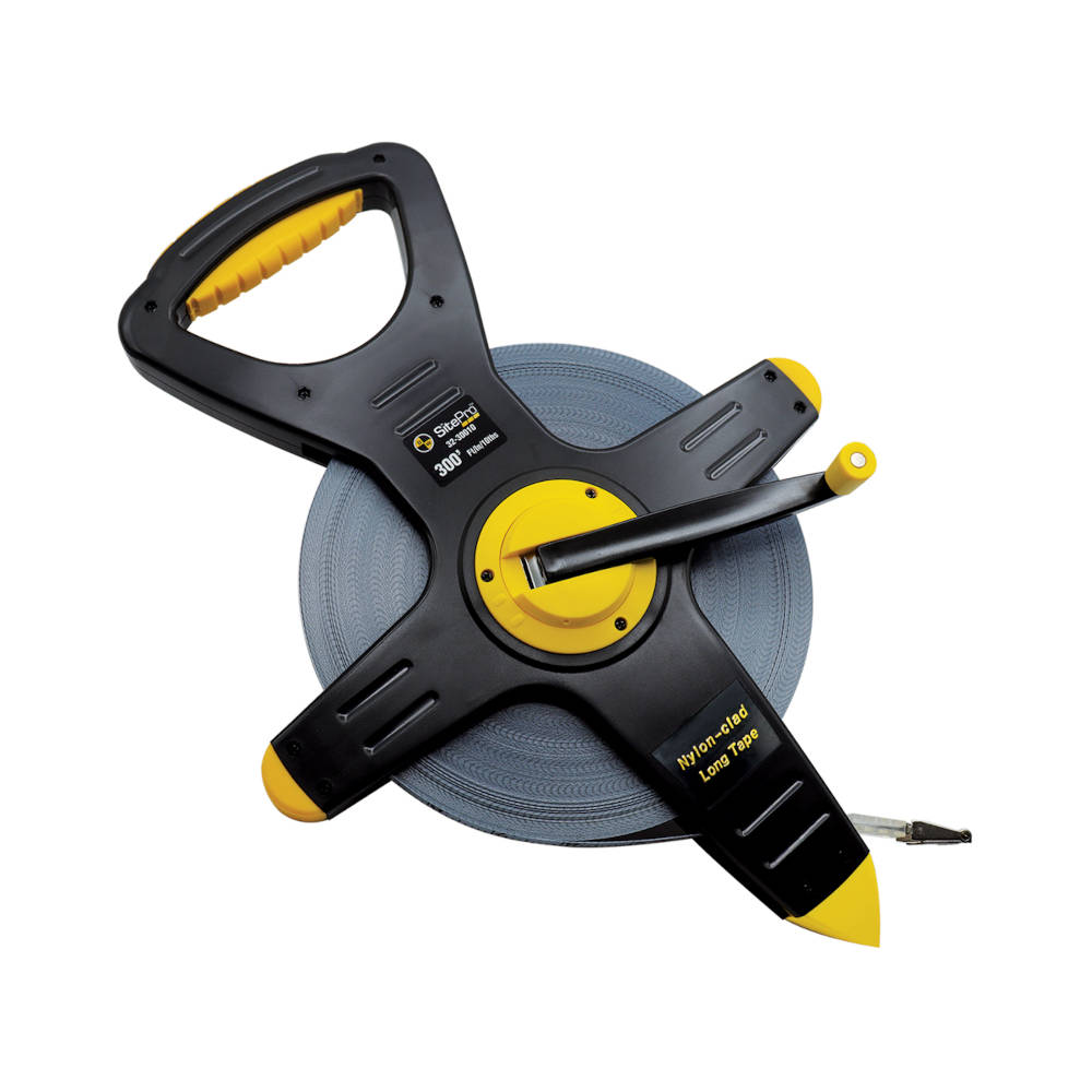 SitePro 300' 10ths NyClad Steel Tape | 32-30010B