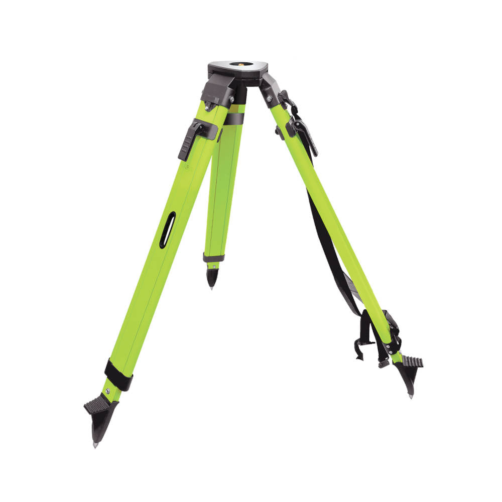 SitePro Salamander Surveyor Fiberglass Tripod w/Quick Clamp (Fluorescent Lime) | 01-SHIVIZ20-B