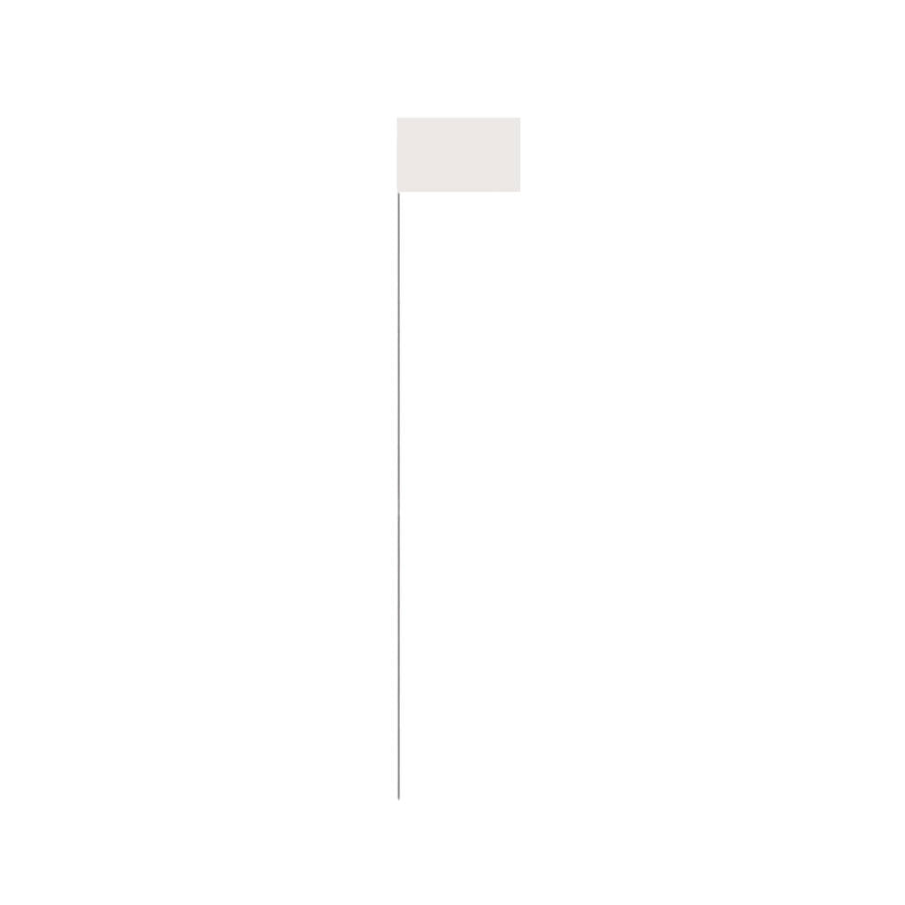 SitePro Stake Flagging-2x3x21-White | 19-F2321-W