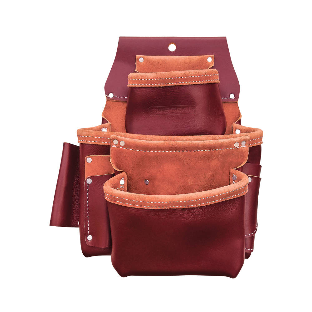 SitePro 3-Pouch Pro Fastener Bag with Holders | 51-15060L