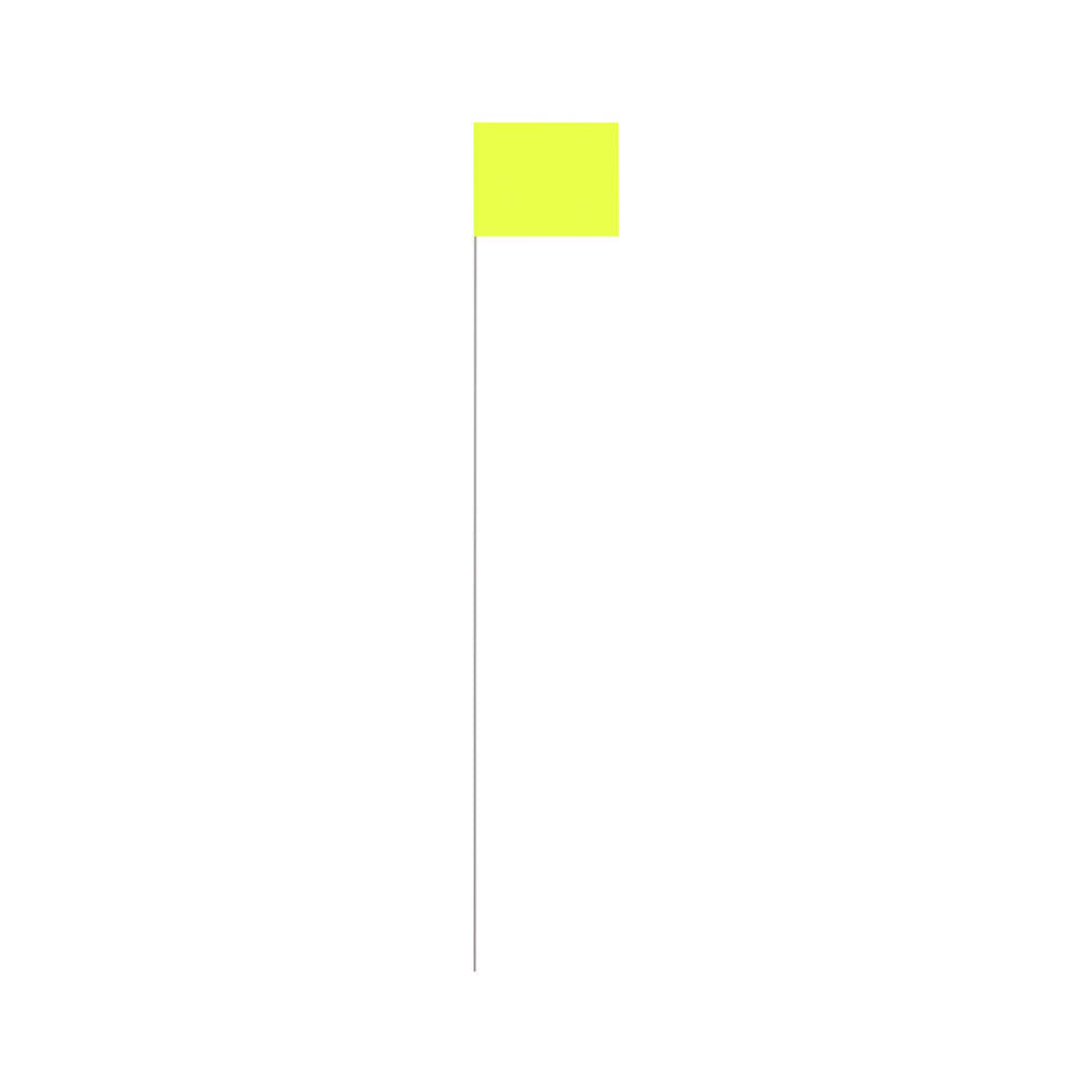 SitePro Stake Flagging-4x5x30-Glo Yellow | 19-F4530-GY