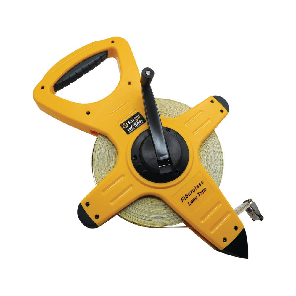 SitePro 165’ (50m) Fiberglass Tape, Dual Sided- 8ths/M | 34-Y1658M