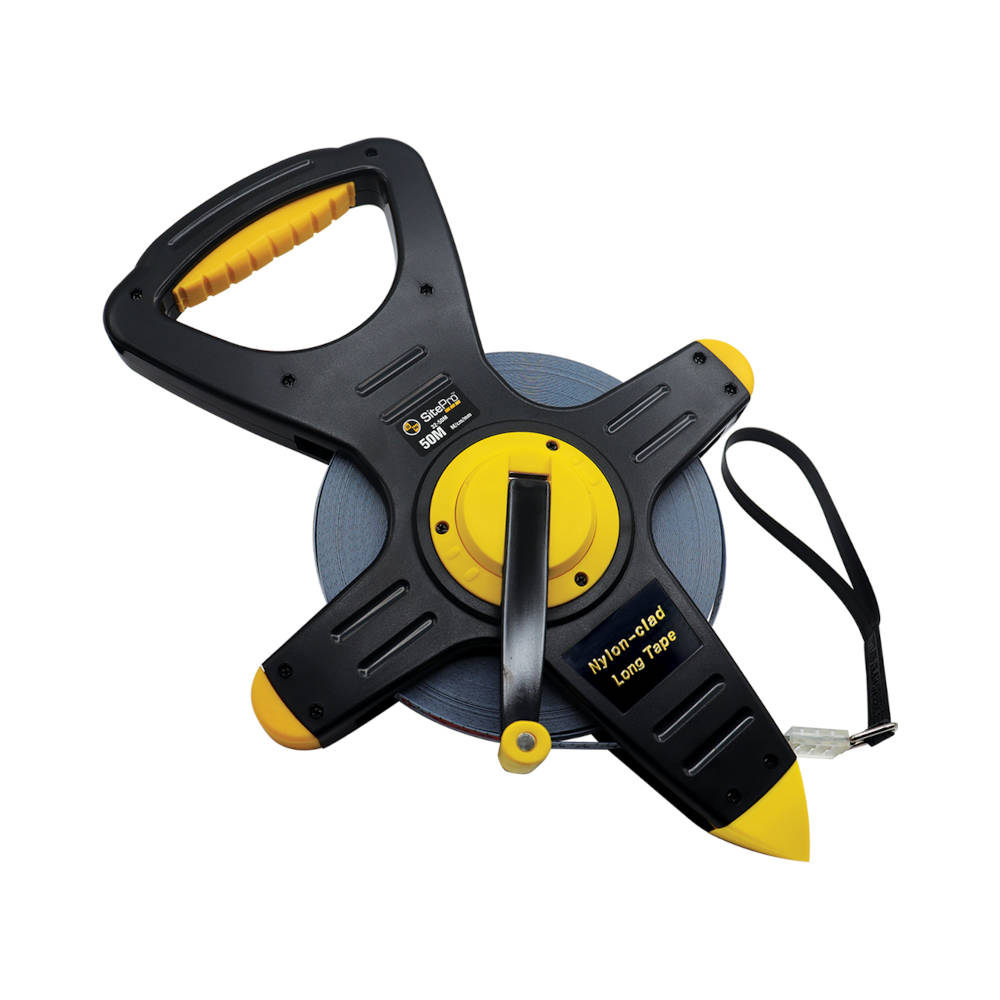 SitePro 50m Nyclad Steel Dual-Sided Measuring Tape (Metric Graduation) | 32-50MA