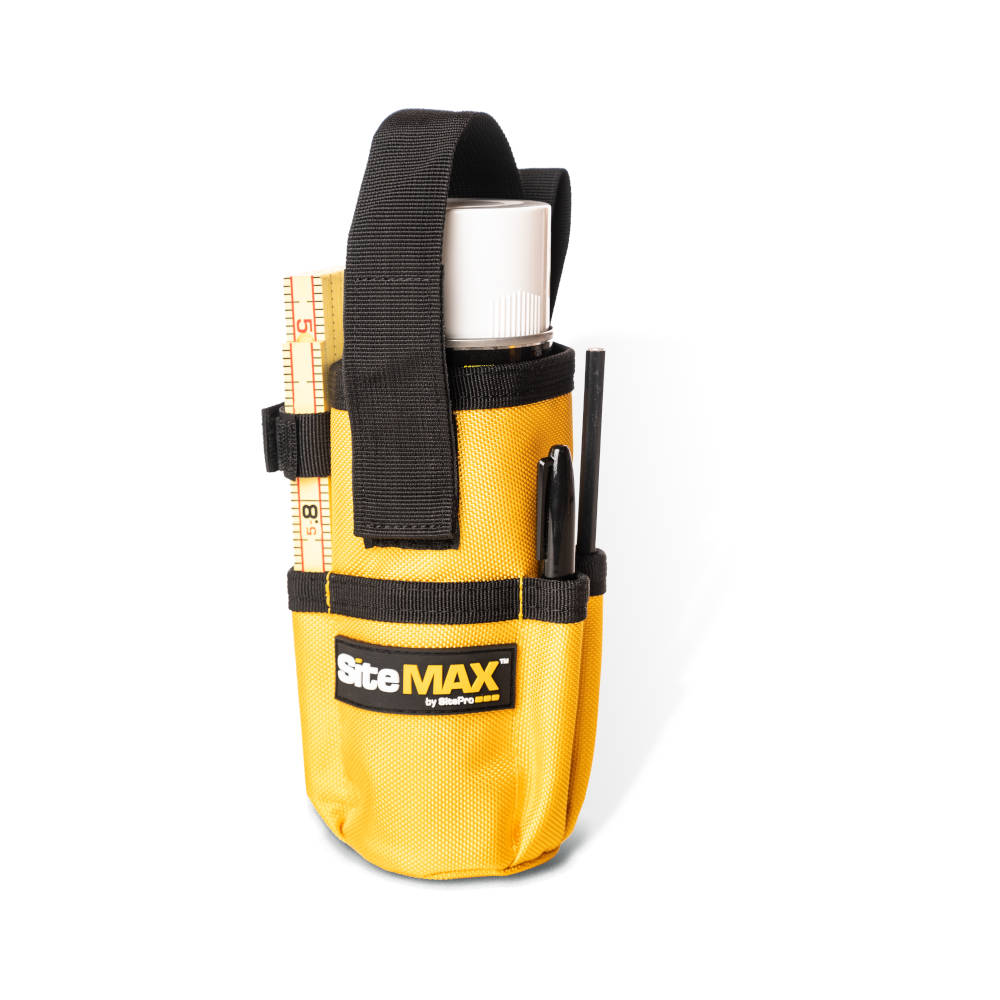 SitePro SiteMAX Ballistic Spray Can Holder w/Pockets | 21-BPC50P