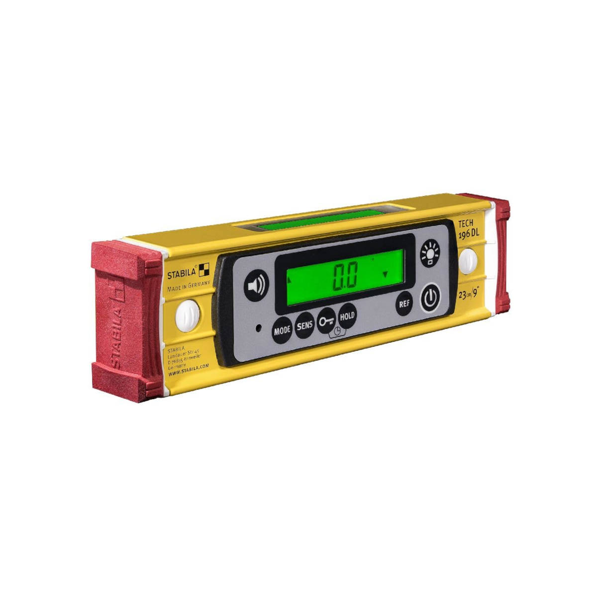 Stabila 9" TECH 196 Digital Spirit Level with Case