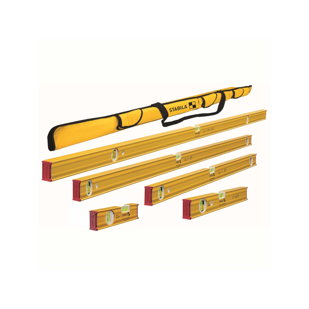 Stabila 80 AS-2 5 Level Set and Case