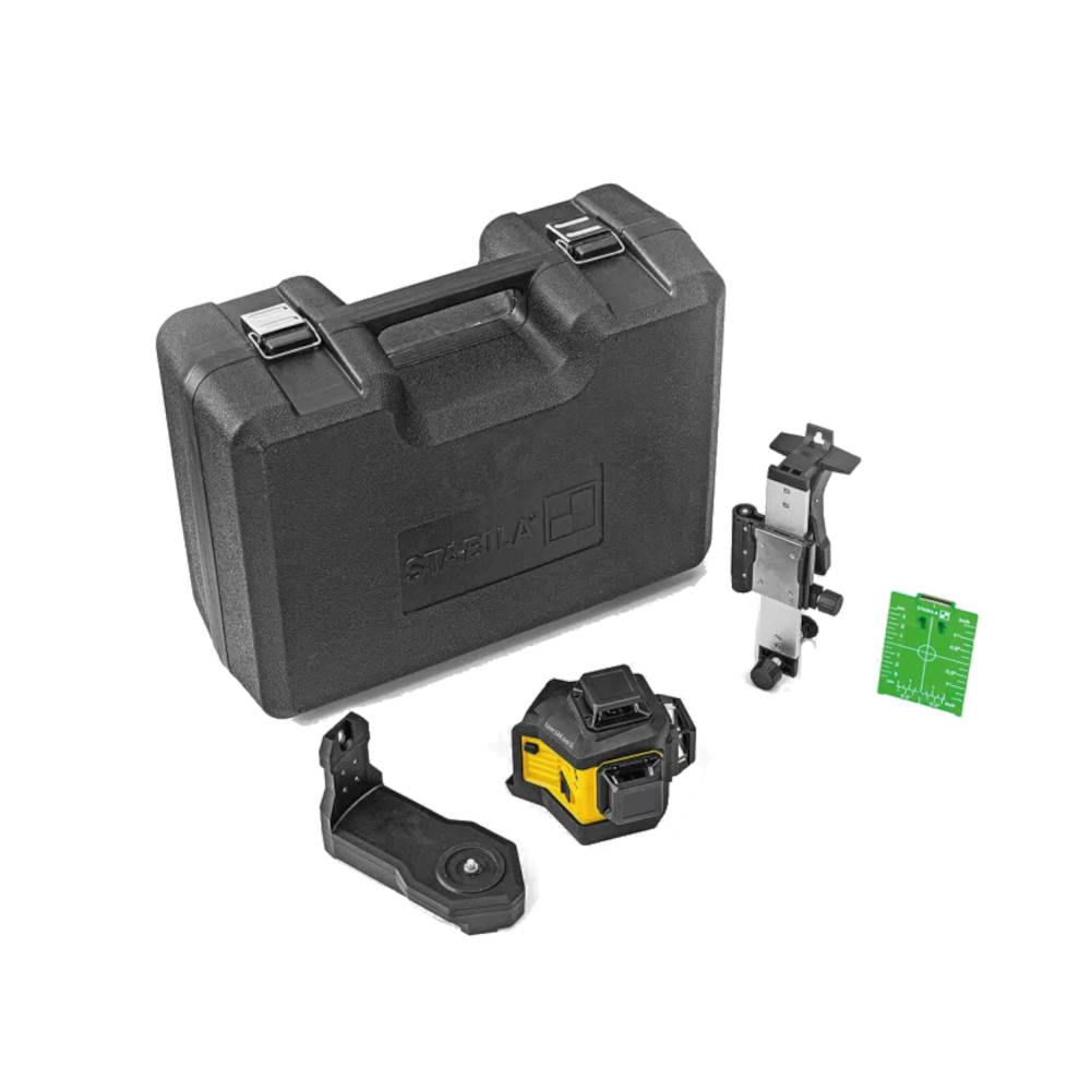 Stabila LAX600G Multiline Laser 5 Piece Kit | 03410