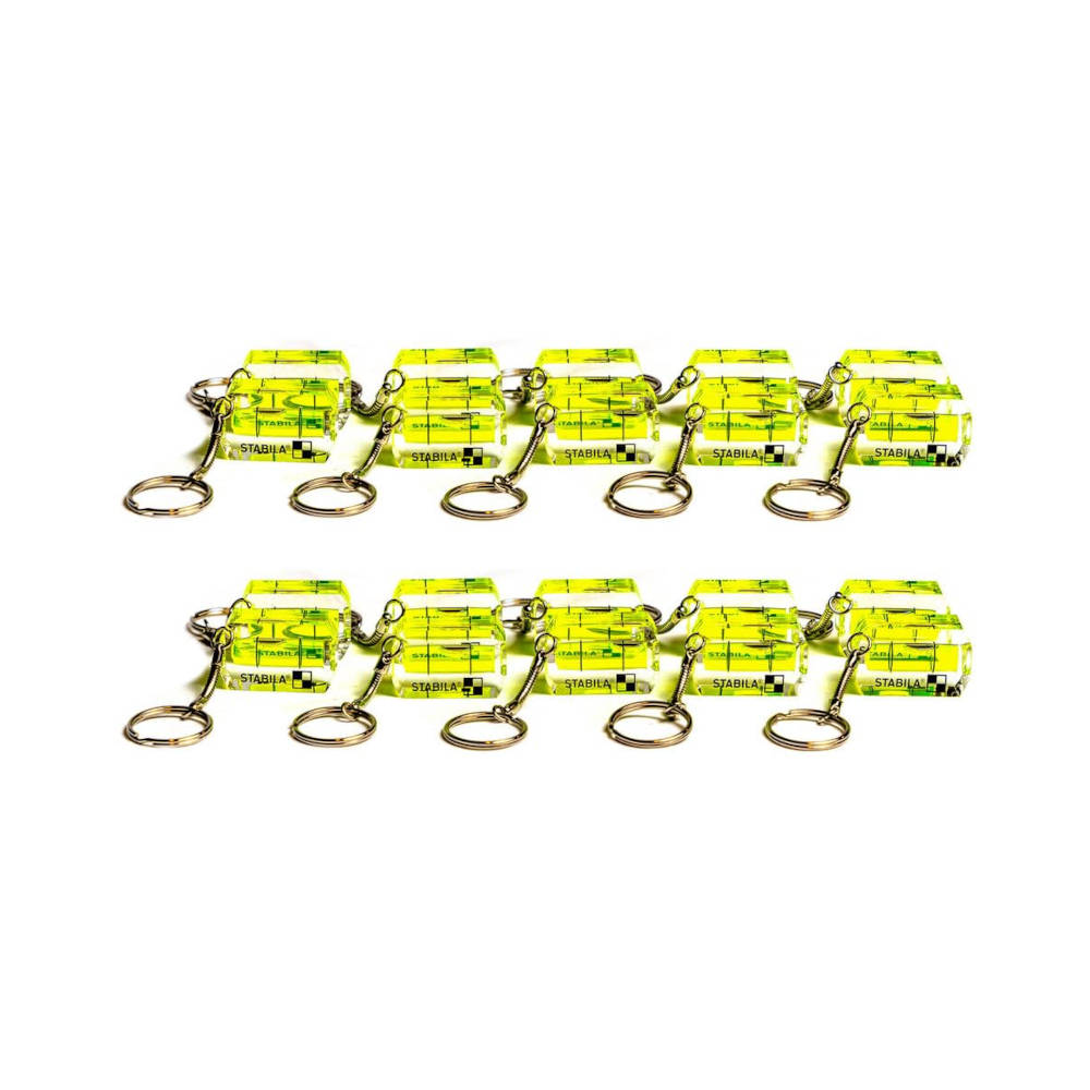 Stabila Pack of 10 Keychains | 76370