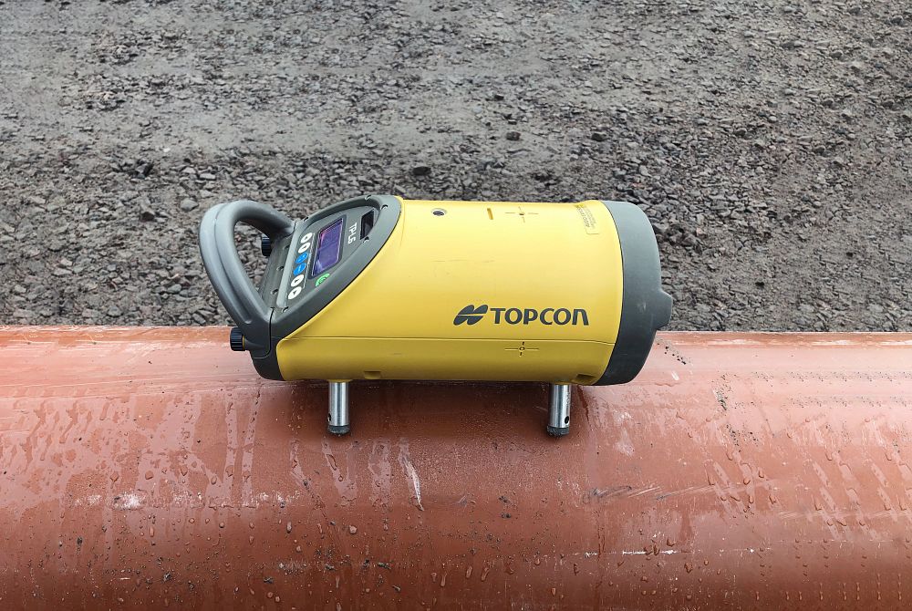 Topcon TP-L6 Pipe Laser For Trenching, Sewers, Tunneling, and Pipe Alignment