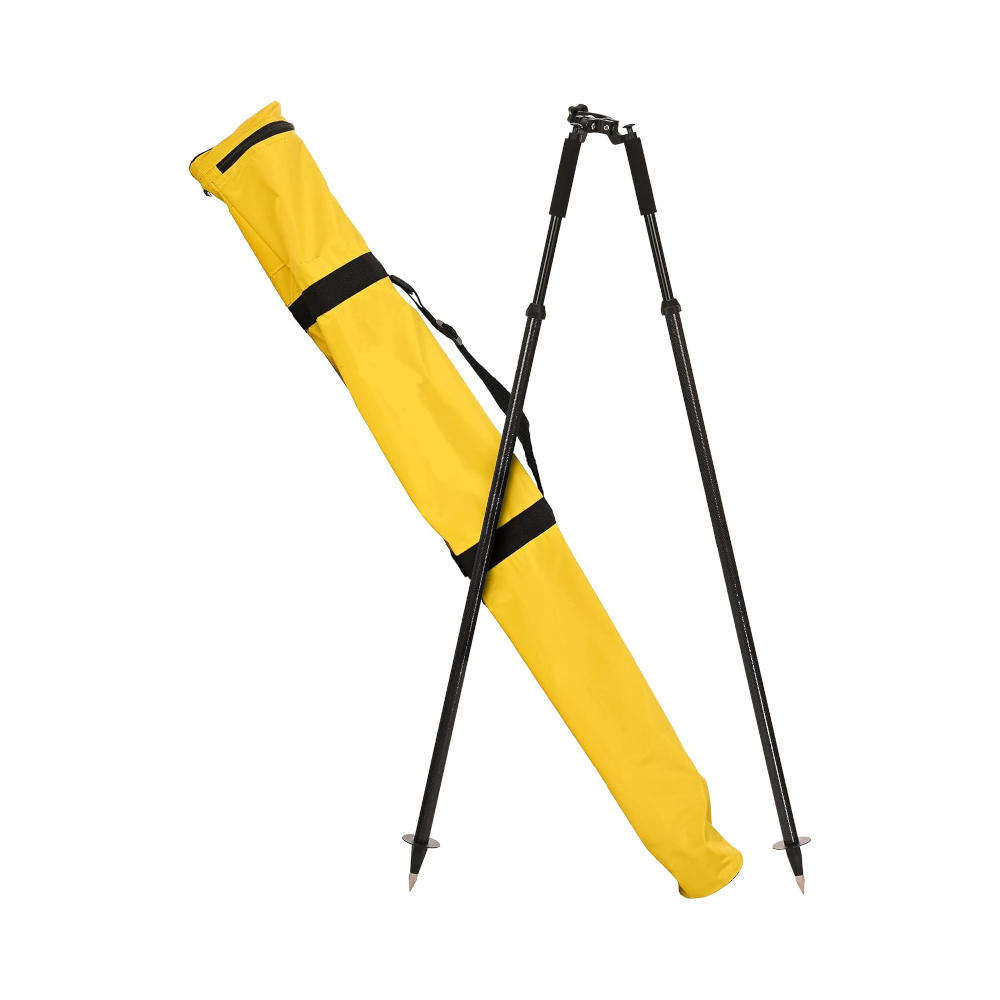Tiger Supplies Carbon Fiber Thumb Release Bipod for Prism Poles