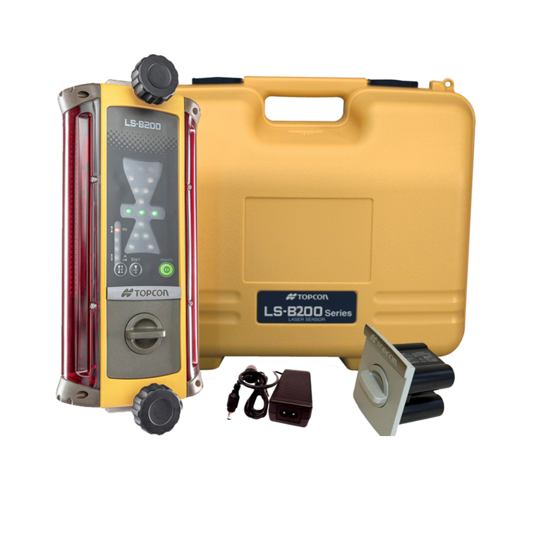 thumbnail image 2 of Topcon LS-B200 Machine Control Laser Level Receiver – Yellow, New 2 of 5