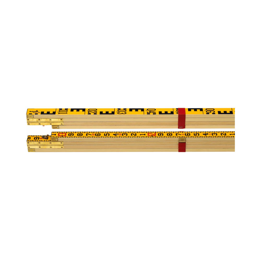 Hultafors Tools 4m 4-Section Wood Leveling Rod