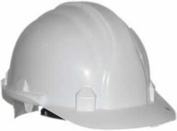 ERB 19821 Standard Hard Hat White With Adjustable Supension