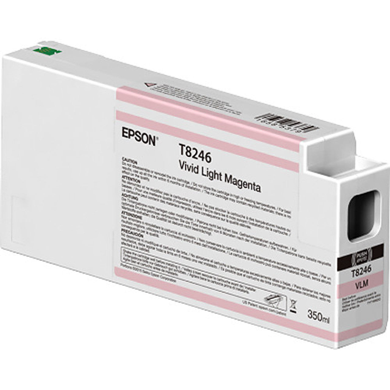 New, Pre-Owned - Epson 824 Vivid light Magenta Ink Cartridge, T824600