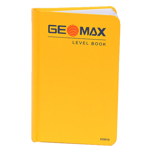 GeoMax 839918 Level Book