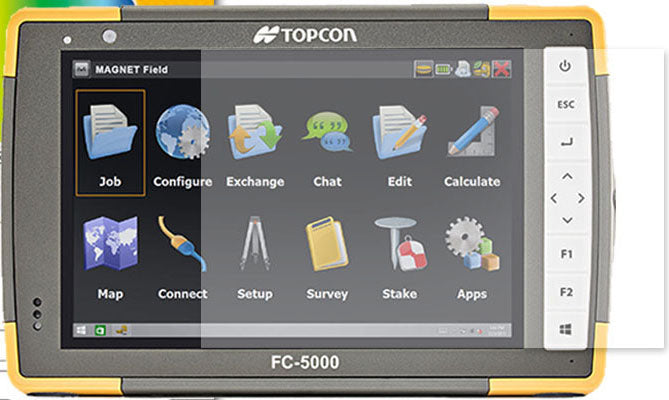 Topcon 828612 FC-5000 Screen Protectors (2 Pack)