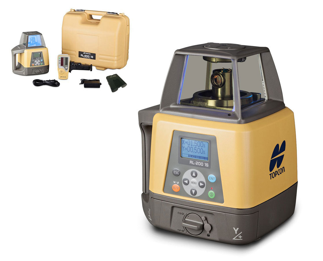 Topcon RL-200 1S Single Grade Laser W/LS-80X And Rechargeable Battery Pack - 314910722