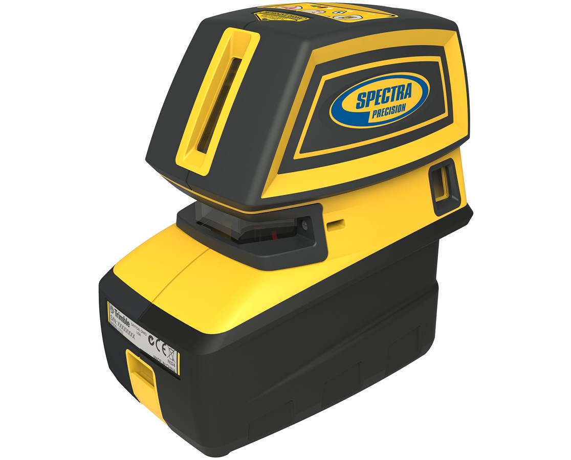 Spectra Precision LT52R 5-Point and 2-Cross Line Laser Level Only