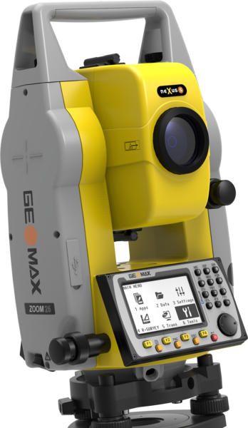 GeoMax 6012495 Zoom25, 5-Second Reflectorless Total Station