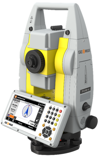 GeoMax Zoom75, 5" Robotic Total Station Full Solution Package