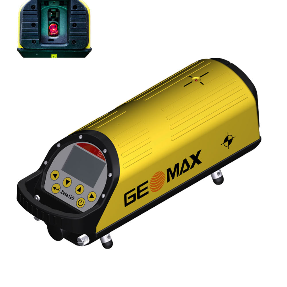 GeoMax Zeta125 Pipe Laser  Series For Pipe Laying, Trenching, Sewage & More