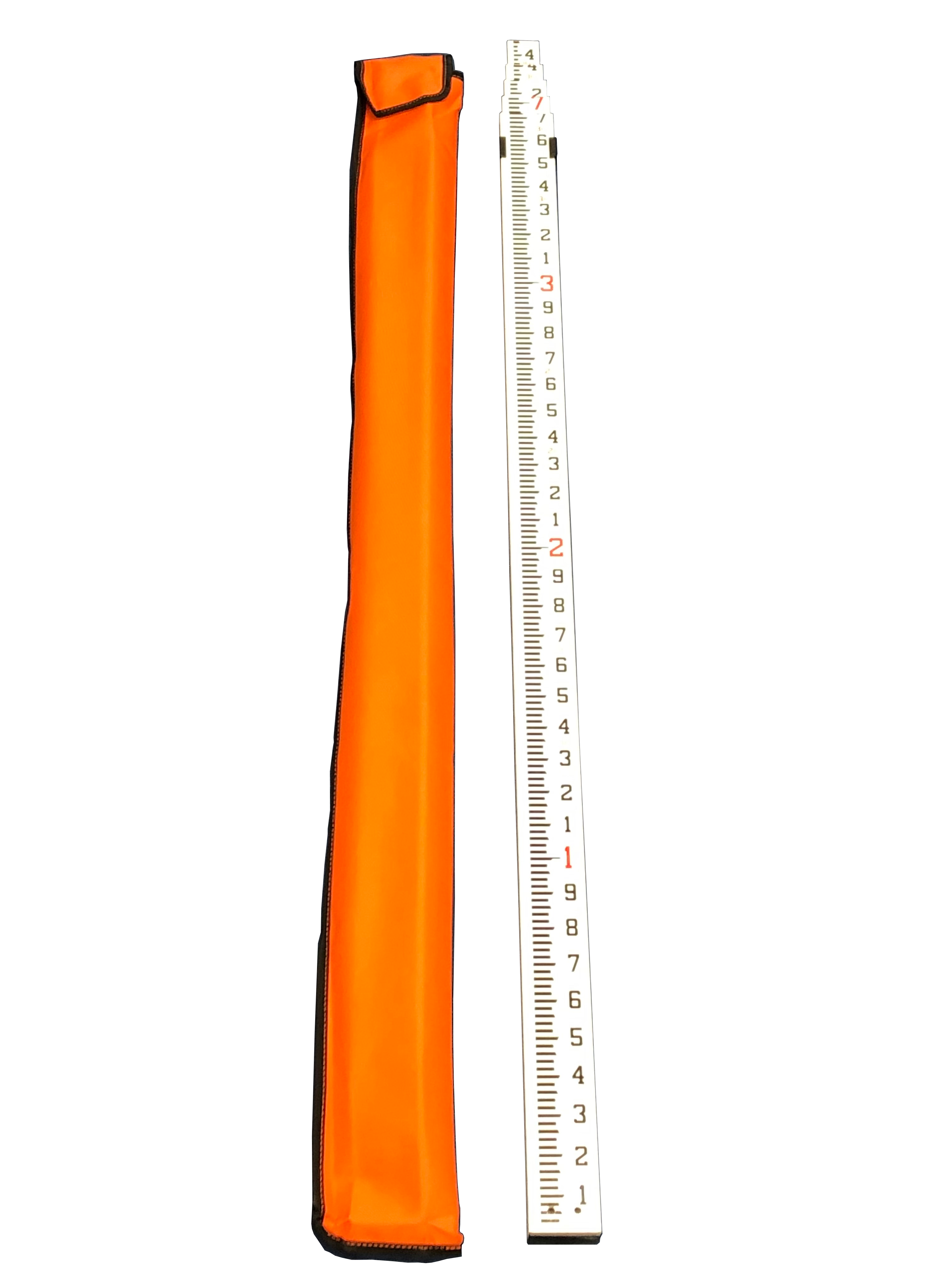 Sokkia 809103 16' Fiberglass Rod w/ Carry Bag & Rod Level (feet/10ths)