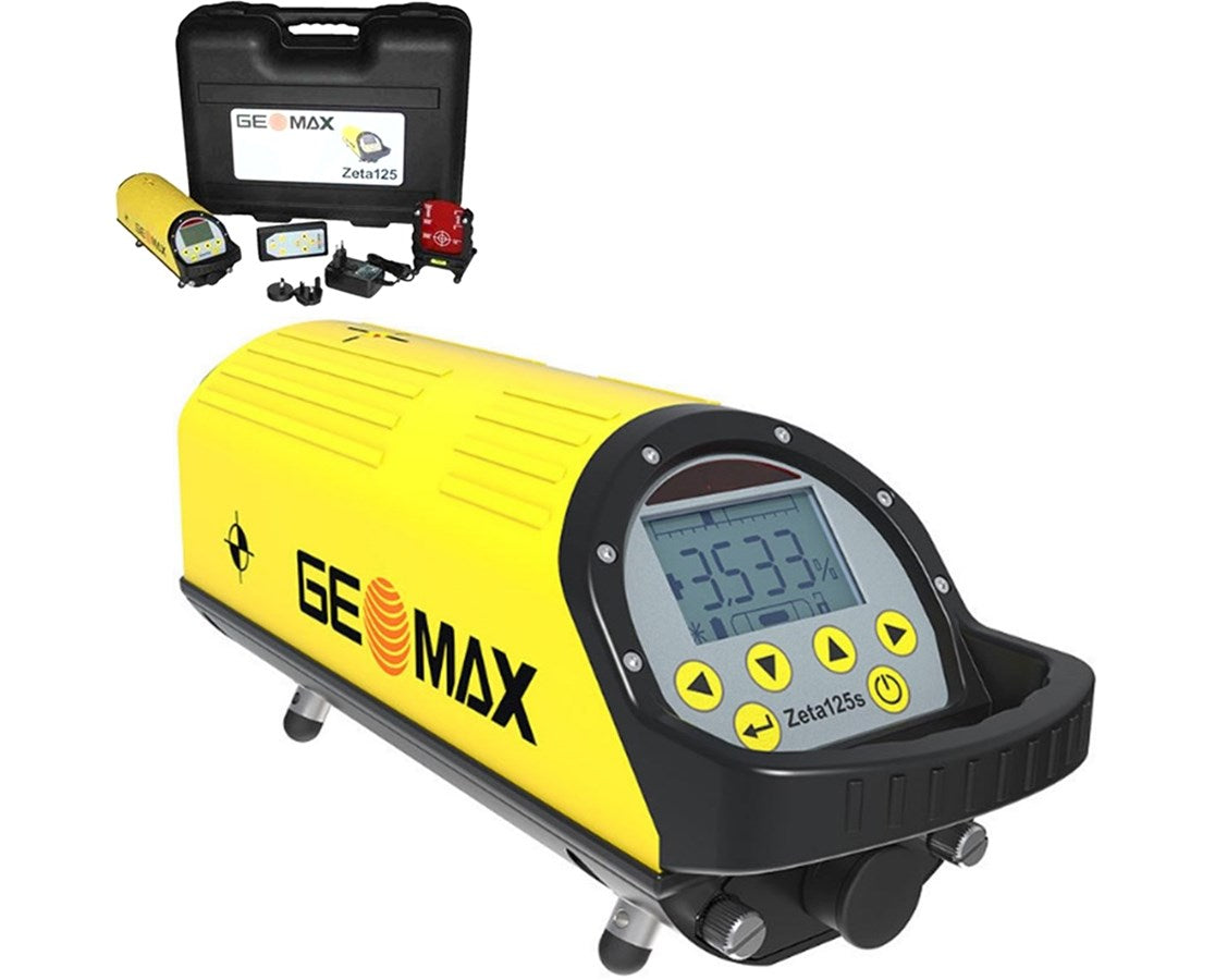 GeoMax 6010625 Zeta125S Pipe Laser w/Universal Target