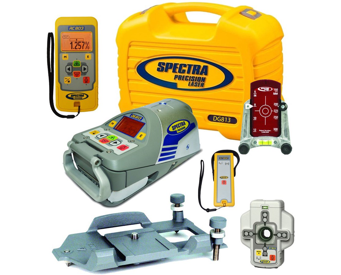 Spectra DG813 Pipe Laser Packages