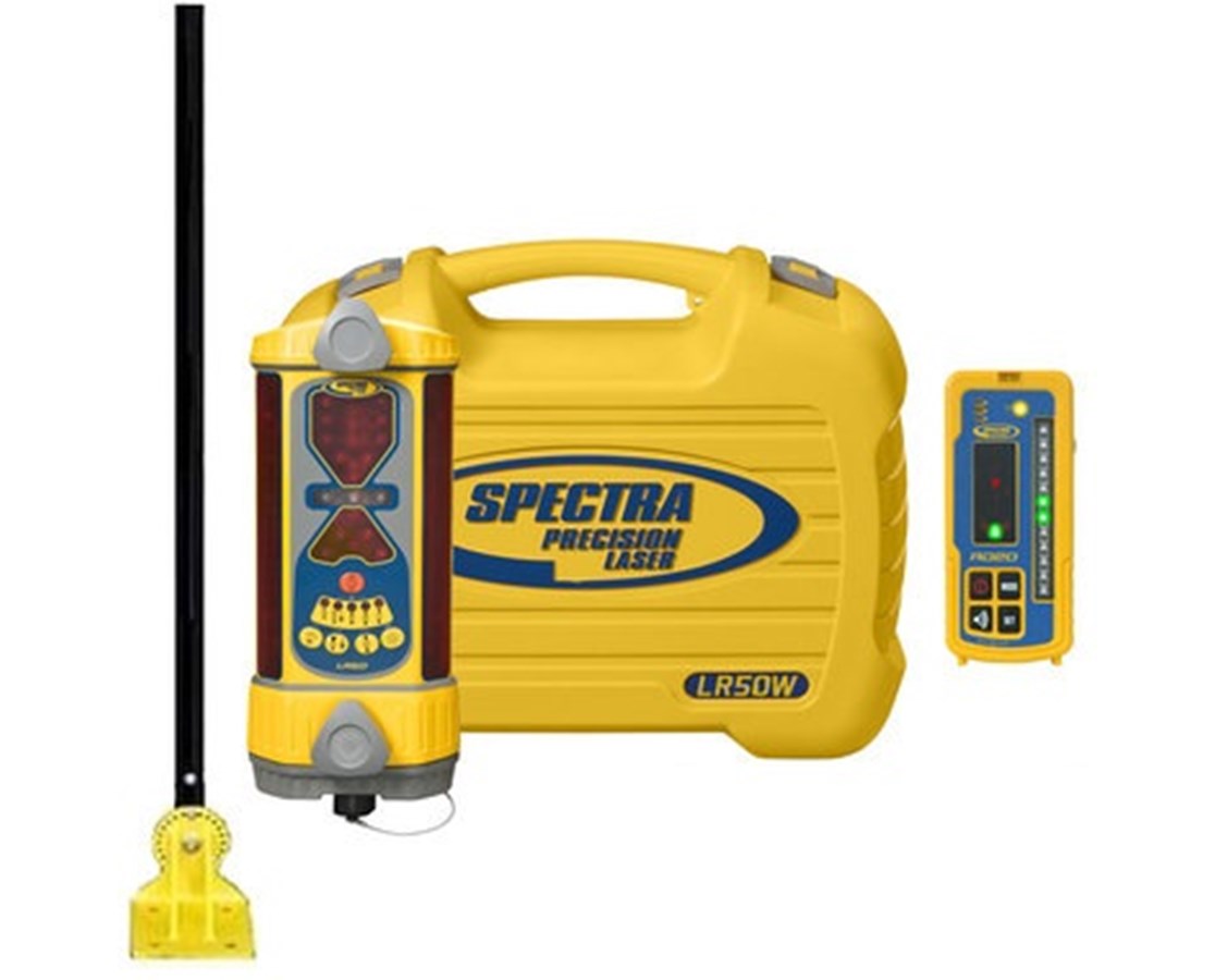 Spectra LR50 Machine Control Receiver For Dozers, Excavators, Scrapers, and Skid Steers
