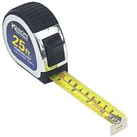 Keson PG181025 25' Pocket Measuring Tape Inches & Tenths