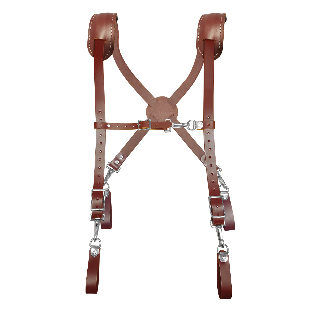 SitePro 51-15009 SiteGear Leather Work Suspenders